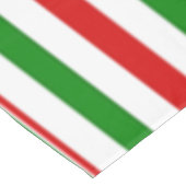 Kerst decoratieve strepen tafelkleed (Gekanteld)