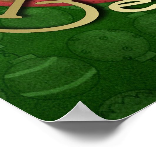 Kerst - Dek de zalen - Beagles Poster (Hoek)