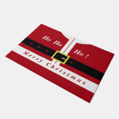Kerst Deurmat met Sinterklaas Design - Grappig (Schuin)