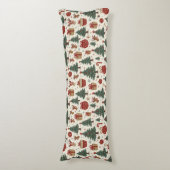 Kerst die liefdevol Body Pillow aanvoelt Lichaamskussen (Voorkant Verticaal)