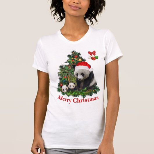Kerst dieren t-shirt (Voorkant)