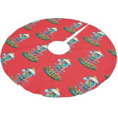 Kerst Disc Golf thema Kerstboom Rok (Gekanteld)