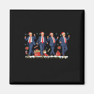 Kerst Donald Trump President 2024 Dancing Funn Magneet