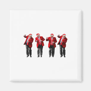 Kerst Donald Trump President 2024 Dancing Funn Magneet