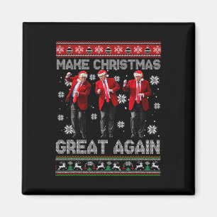 Kerst Donald Trump President 2024 Dancing Funn Magneet