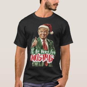 Kerst Donald Trump President 2024 Dancing Funn T-shirt