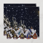 Kerst dorpshuizen (Voorkant / Achterkant)