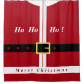 Kerst Douche Gordijn Grappig Sinterklaas Gift (Voorkant)