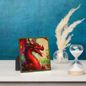 Kerst Dragon 1 Fotoplaat (Insitu)