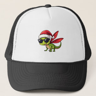 Kerst Dragonfly Kerstman Hoed Grappig Xmas Kindere Trucker Pet