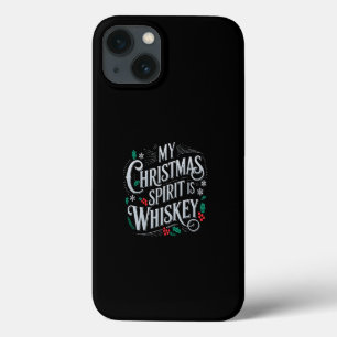 Kerst Drinken Whisky Liefhebbers Drinker Zeggen iPhone 13 Hoesje