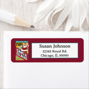 Kerst Een nacht Alleen Sinterklaas In Persoon Etiket