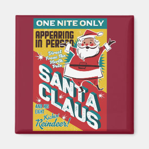 Kerst Een nacht Alleen Sinterklaas In Persoon Magneet