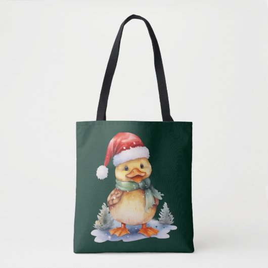Kerst Eend Draagtas (Voorkant)
