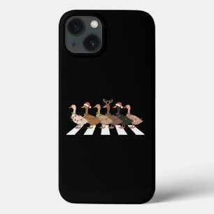 Kerst Eenden Grappige Dieren Kerstmis Boerderij Li iPhone 13 Hoesje