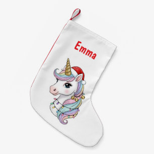 Kerst Eenhoorn Stocking Kleine Kerstsok