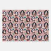 Kerst Eenhoorn's Inpakpapier Vel (Voorkant 3)