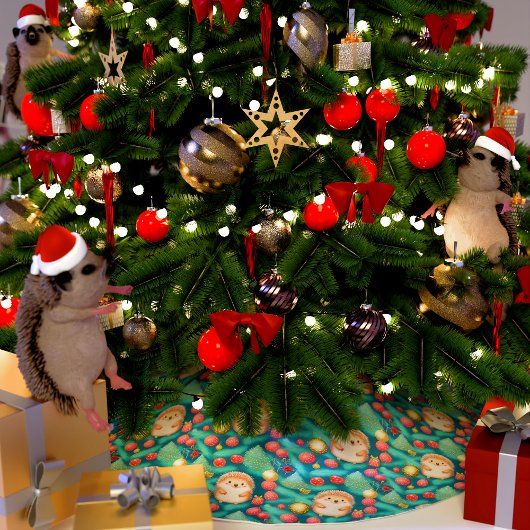 Kerst egel grillig kerstboom rok