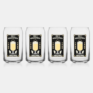 Kerst Eggnog Punch glas