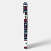 Kerst Elegant breipatroon Case-Mate iPhone Case (Achterkant / Links)