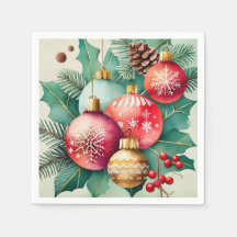 Kerst Elegantie in Waterverf