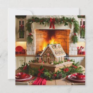 Kerst Elegantie Kaart