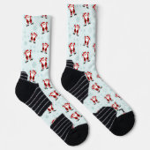 Kerst Elementen Kerstman Sokken (Rechts)