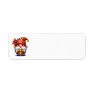 Kerst Elf Adresetiketten Etiket