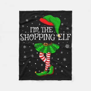 Kerst-Elf Matching Familie Vrouwen Meisjes Fleece Deken