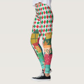 Kerst-elf op de plank Leggings in Cadeaus (Links)
