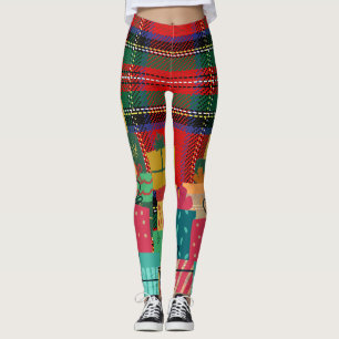 Kerst-elf op de plank Leggings in Cadeaus