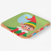 Kerst Elf Papier Bord (Gebogen)
