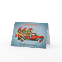 Kerst Elf Truck