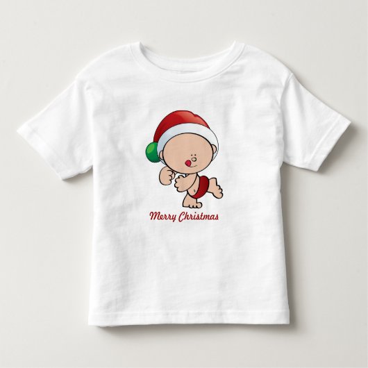 Kerst Elf Vakantie Tee Shirt (Voorkant)