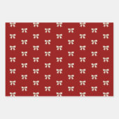 Kerst Elf van de Kerstman Inpakpapier Vel (Voorkant 3)