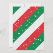 Kerst Elf Welkom Briefkaart voor Jongen (Achterkant)