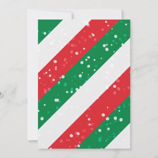 Kerst Elf Welkomstbriefkaart voor Jongens Kaart (Achterkant)