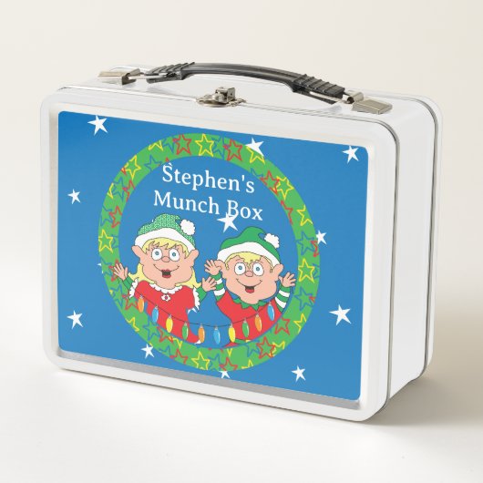 Kerst Elfen Blond Haar (Voorkant)