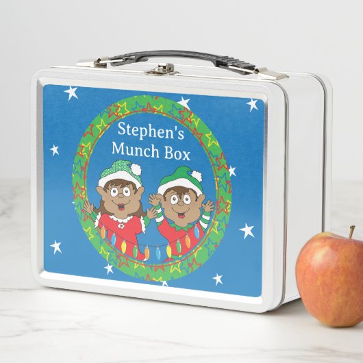 Kerst Elfen donker haar (In situ)