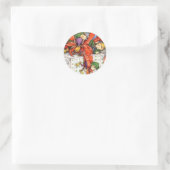 Kerst Elfen Wrapping Gift Sticker (Tas)