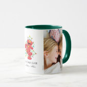 Kerst Elmo | Beste pap - Foto Mok (Voorkant rechts)