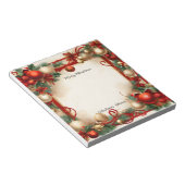 Kerst en Feestdagen Notitieblok (Schuin)