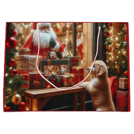 Kerst en wensen groot cadeauzakje