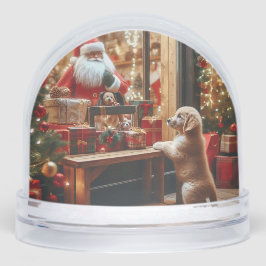 Kerst en wensen sneeuwbol