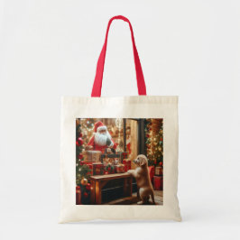 Kerst en wensen tote bag