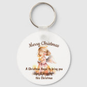 Kerst Engel Blessing Sleutelhanger (Voorkant)