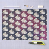 Kerst Engel Herder met Lambs Patroon Tissuepapier (Craft)