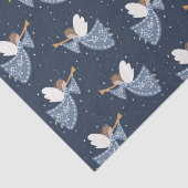 Kerst Engel Vrede op Aarde Vakantie Hartelijk Tissuepapier (Detail)