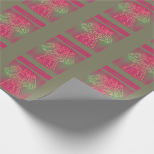 Kerst engel "Ziet..." Inpakpapier