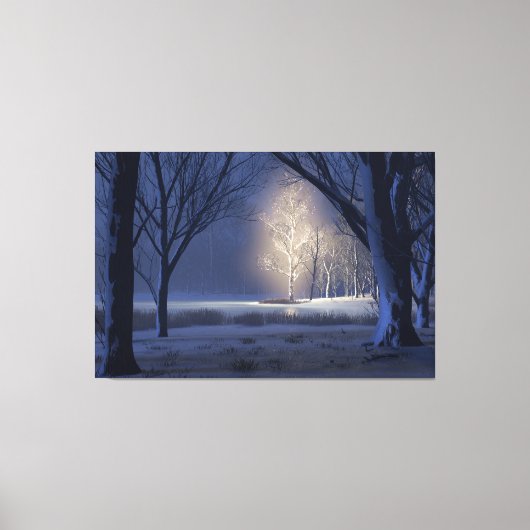 Kerst etherisch canvas afdruk (Voorkant)